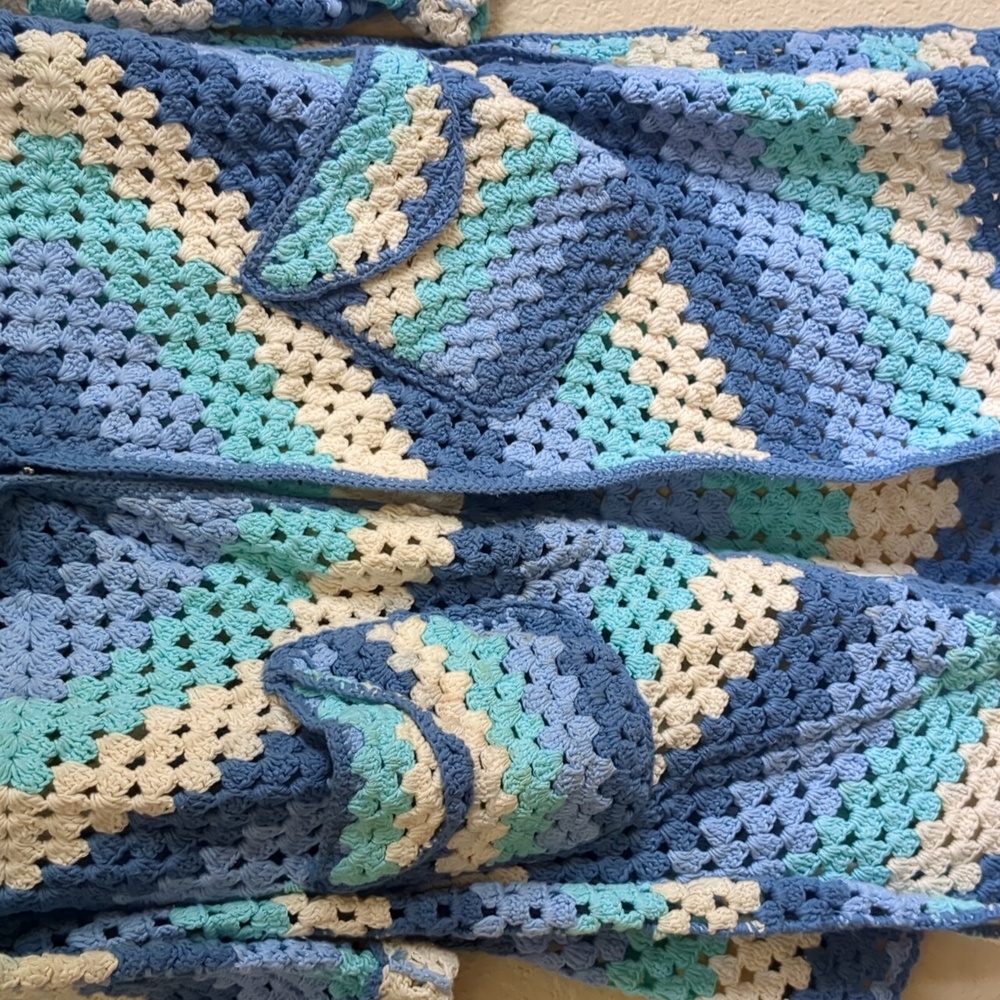 Chasing Unicorns Short Blue Cardigan One Size - Picture 5 of 17